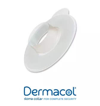 Bx/30 Dermacol Stoma Collar, Fits Stoma Size 24Mm - 26Mm