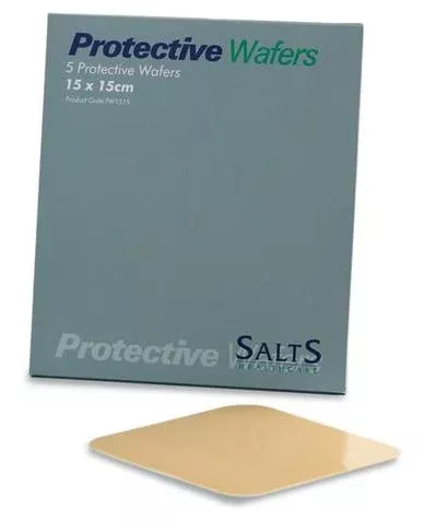 Bx/5 Protective Wafers, Size 15Cm X 15Cm