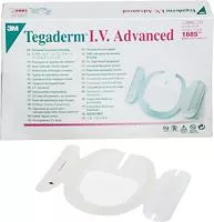 Bx/50 Tegaderm Iv Securement Transparent Dressing, 3 1/2In X 4 1/2In