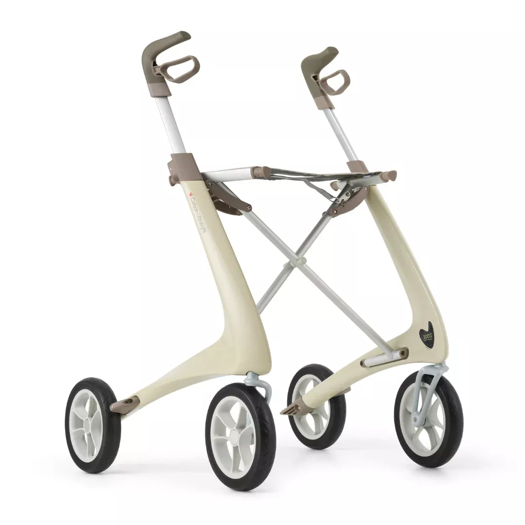 ByACRE Ultralight Carbon Fiber Rollator - 10.6 lbs