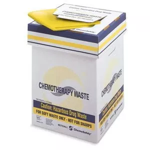 CA/100 - ChemoPlus Chemo Soft Waste Corrugated Container 20 Gallon, YellowManufacturer #: CT2100