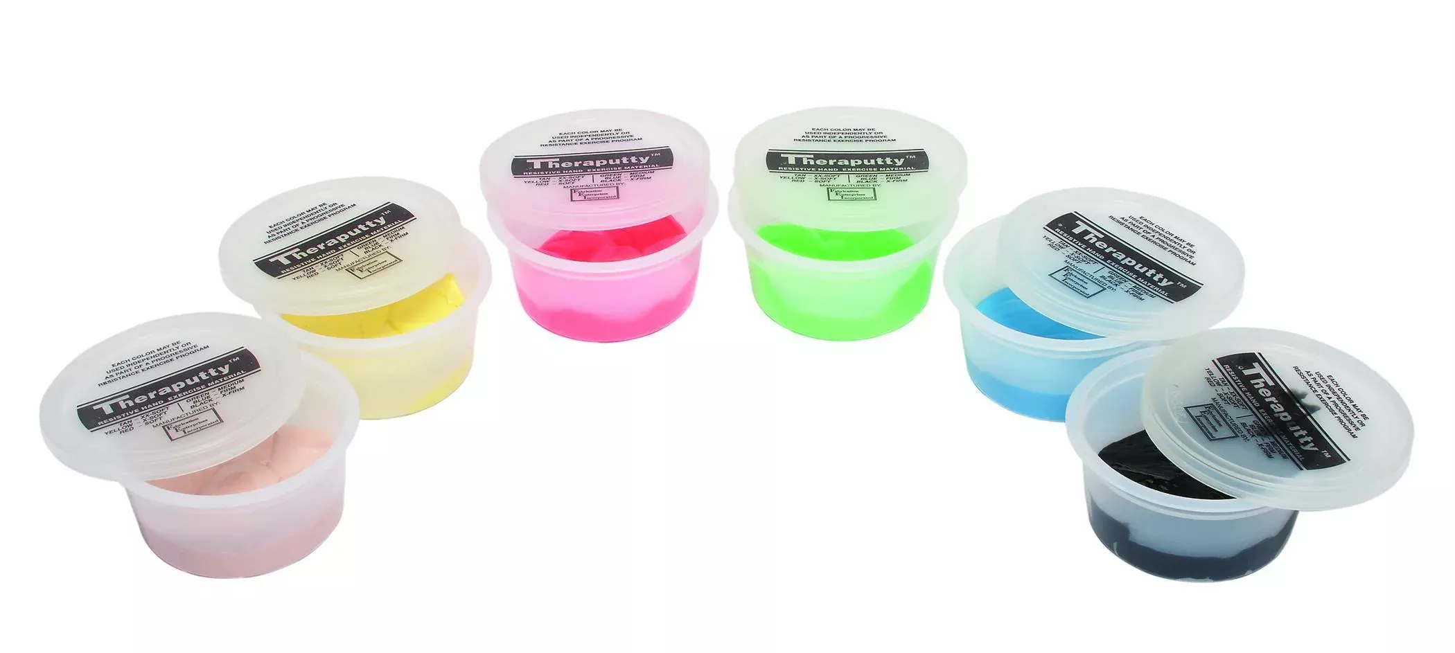 Cando Theraputty Standard Exercise Putty, Red Soft, 2 Oz.- 1 Each