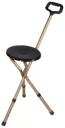 Cane Seat - Drive RTL10365-ADJ - Adjustable Height Cane with Seat (US/CANADA)