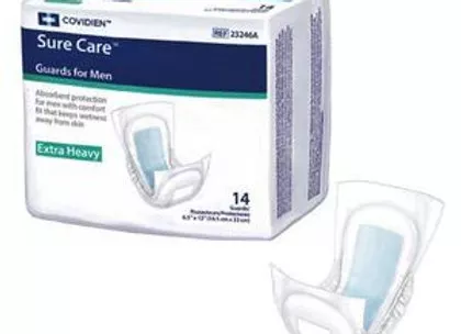 Cardinal Health, Guards for Men, Wings™, 6.5" x 13" Heavy Absorbency