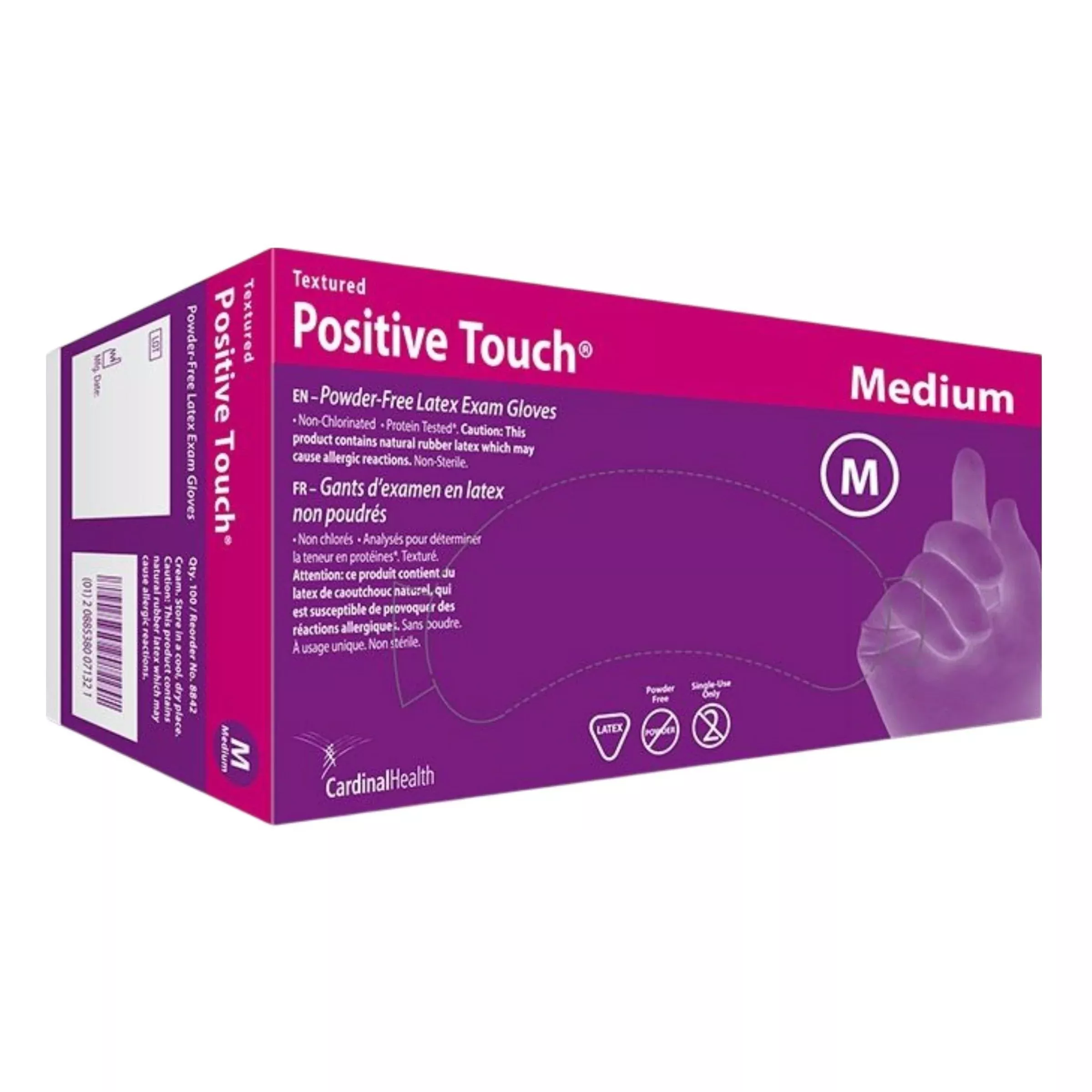 Cardinal Health Positive Touch Latex Exam Gloves