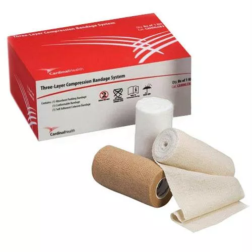 Cardinal Health Three-layer Compression Bandage System- Box of 1