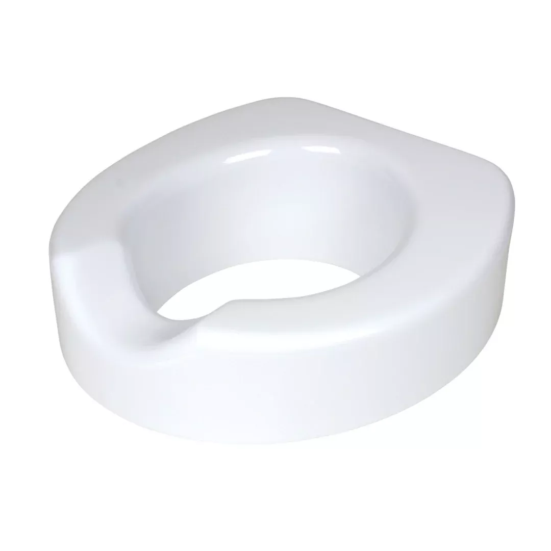 Carex 4" Toilet Seat Riser With Quick-Lock