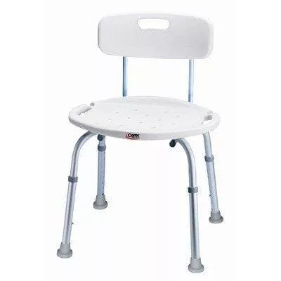 Carex Classics Bath & Shower Seat - Adjustable Height