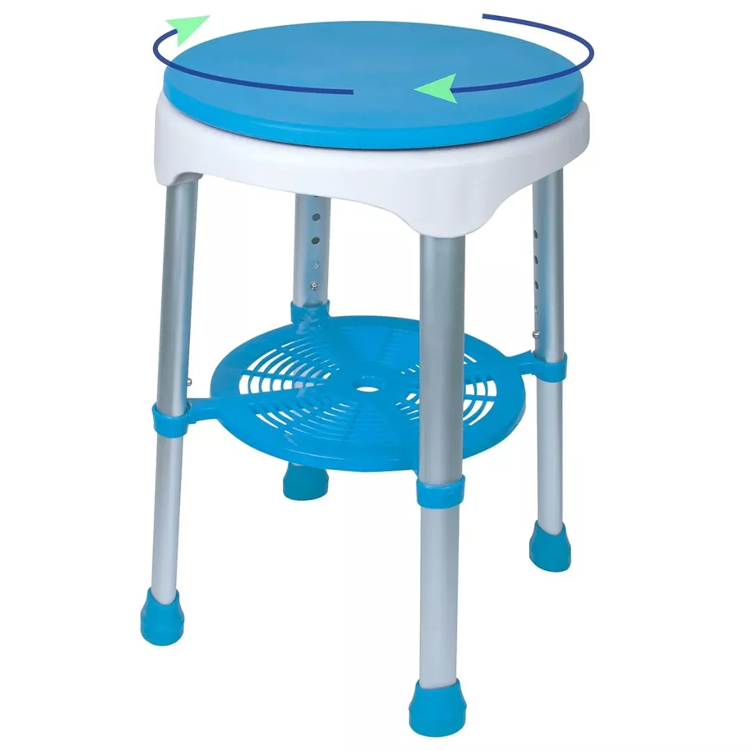 Carex EZ Shower Swivel Stool