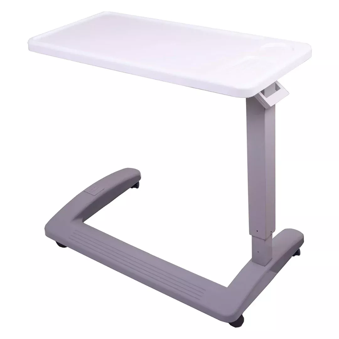 Carex Overbed Table - Rolling Bed Table and Desk with Adjustable Height - Blowout