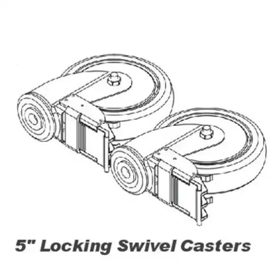 Caster Kit for HML400 Hoyer Lift