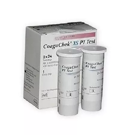 Coagulation Test Strip - Roche Diagnostics CoaguChek XS PT Test