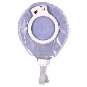 Coloplast 14206 Assura Urostomy Micro-Pouch, 6" Pouch, Blue, Box of 10