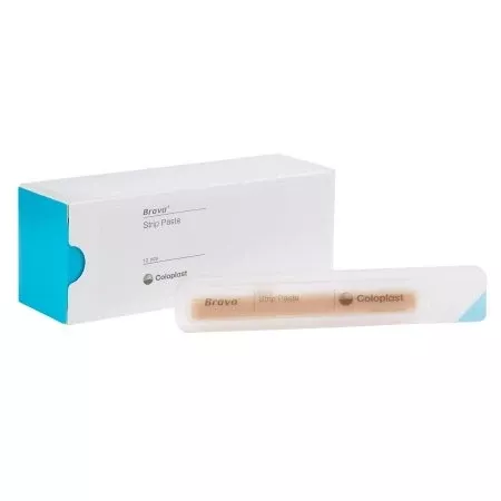 Coloplast 26555 Brava Ostomy Strip Paste - 0.2 oz. per strip, Box of 10 strips