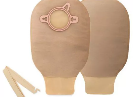 Colostomy Pouch New Image™ 9 Inch Length, Mini Drainable