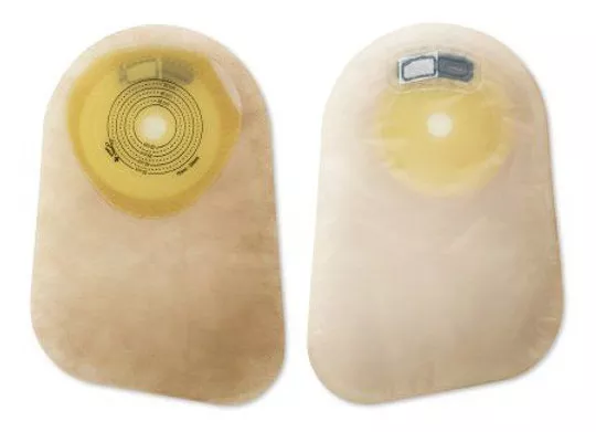 Colostomy Pouch Premier™ One-Piece System 9 Inch Length Closed End Flat
