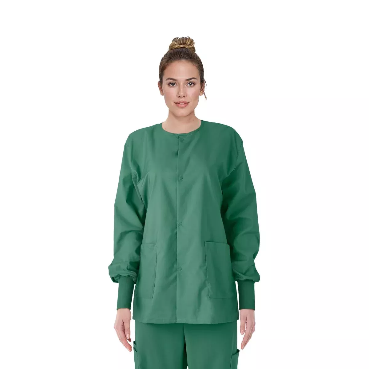 ComfortEase Unisex Crew-Neck Warm-Up Jackets
