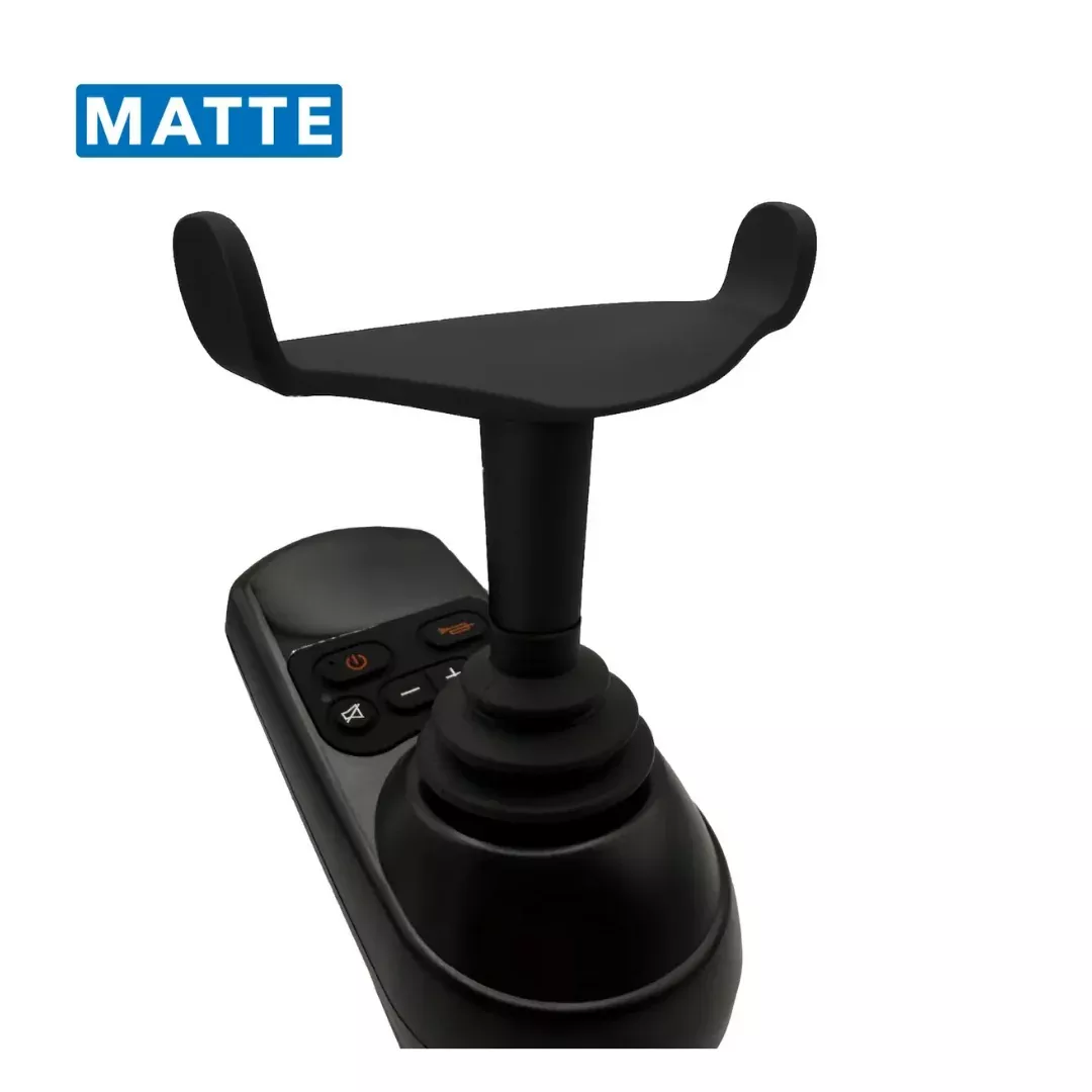 ComfyGo Ergonomic U-Shaped Joystick Handle with Flex Shaft for Powerchairs