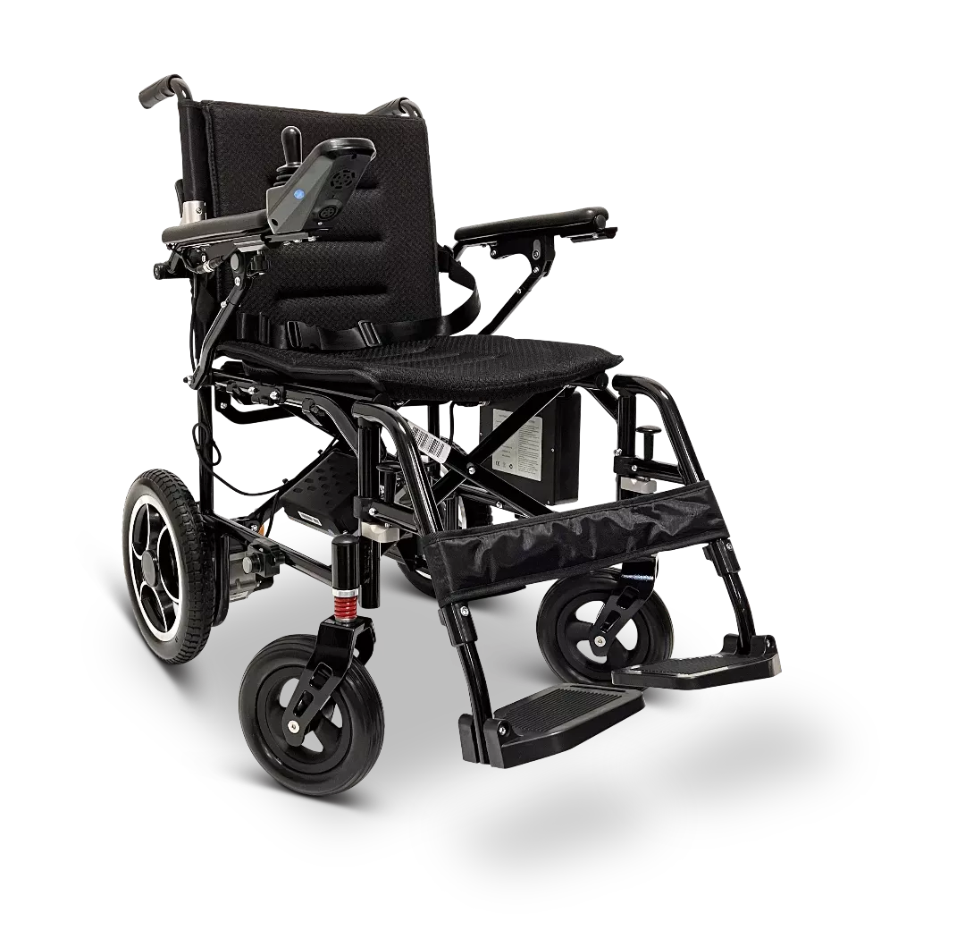 ComfyGo X-7 Lightweight Foldable Electric Wheelchair- Only 40 lbs
