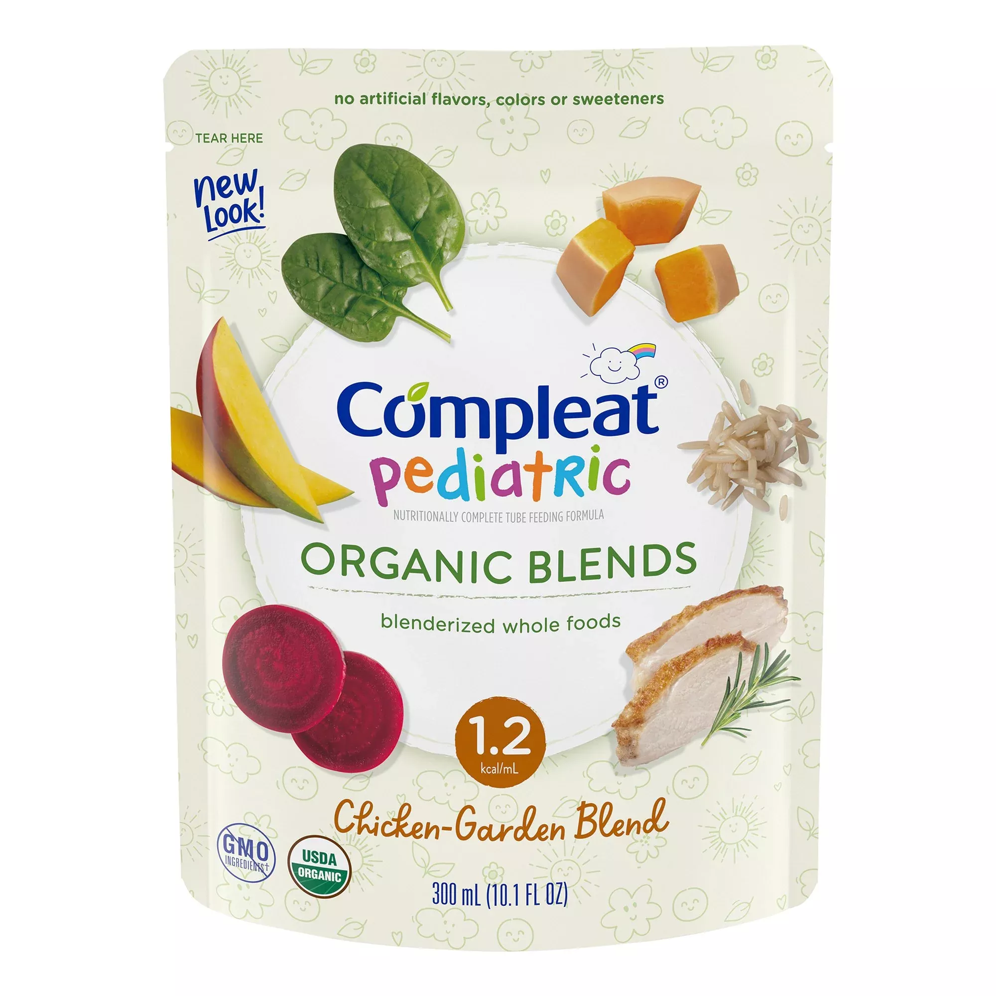 Compleat Pediatric Organic Blends Tube Feeding Formula