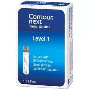 Contour Next Control Solution, Low- Box of 1
