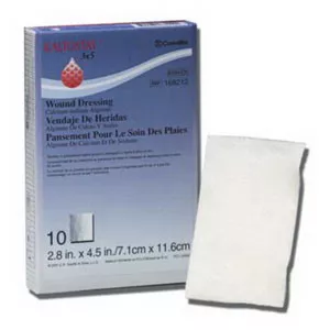 ConvaTec 168215 - Alginate Dressing Kaltostat 6 X 9-1/2 Inch Rectangle Calcium Sodium Alginate Sterile