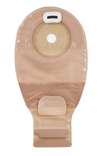 ConvaTec 421025 - Esteem + One-Piece Drainable Pouch with InvisiClose, Tan, Pre-Cut 1"