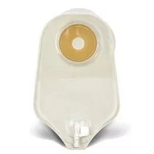 Convatec 650830 Active Life Urostomy System with Durahesive Skin Barrier, 8" Transparent Pouch, Comfort Panel on one side, Accuseal Tap with Valve, Pre-Cut - 1" 25 mm, Box of 10