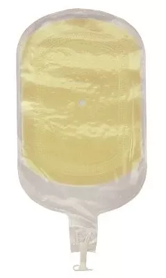Convatec 839268 Eakin Wound, Fistula Pouch, Remote Drainage Attachment, Tap Closure, Access Window, wounds 9.7" x 6.3", Vertical, Box of 5 pouches