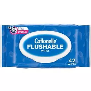 Cottonelle Fresh Care Flushable Wipes- Pack(age) of 42