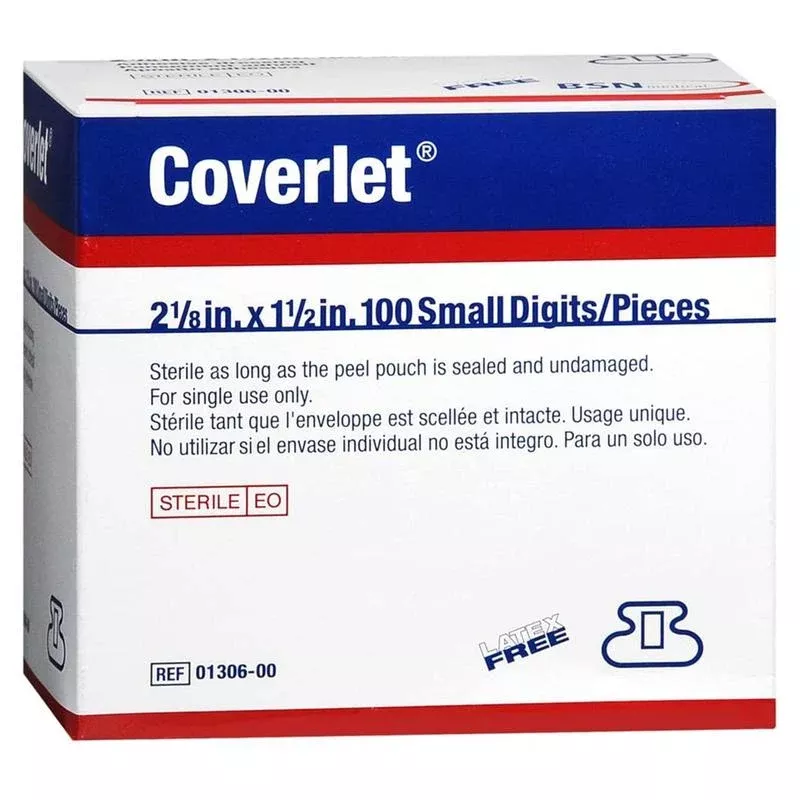 Coverlet Fingertip Tan Adhesive Strip