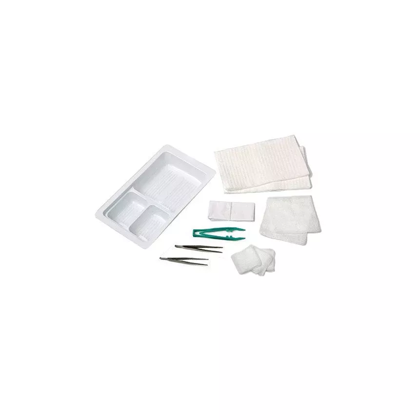 (Cs30)Ea/1 Lidded Dressing Trays, Sterile