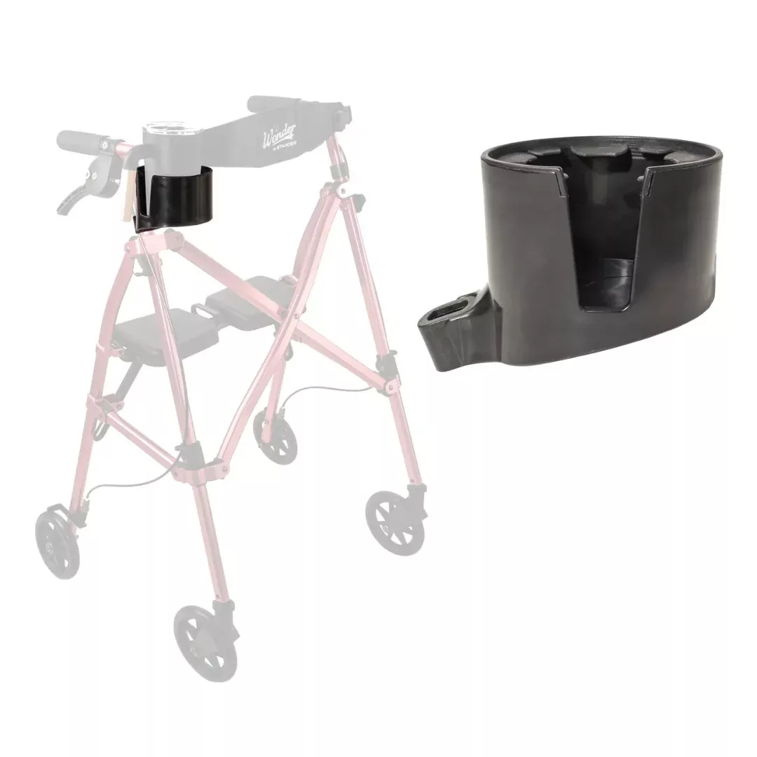 Cup Holder For Stander Walkers & Rollators