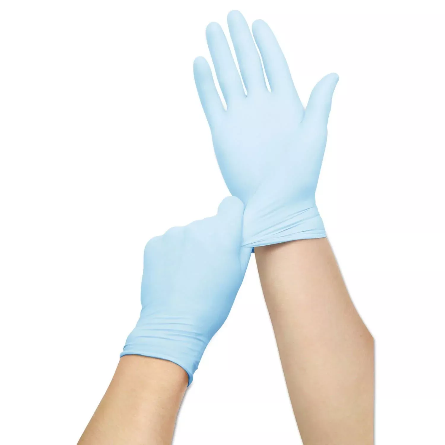 Curad Nitrile Exam Gloves - Chemical Resistant & Durable - Box of 200