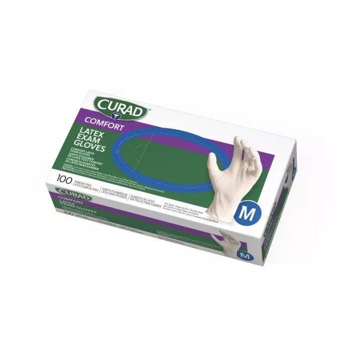CURAD Powder-Free Latex Exam Glove