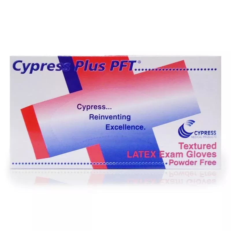 Cypress Plus PFT Latex Exam Glove