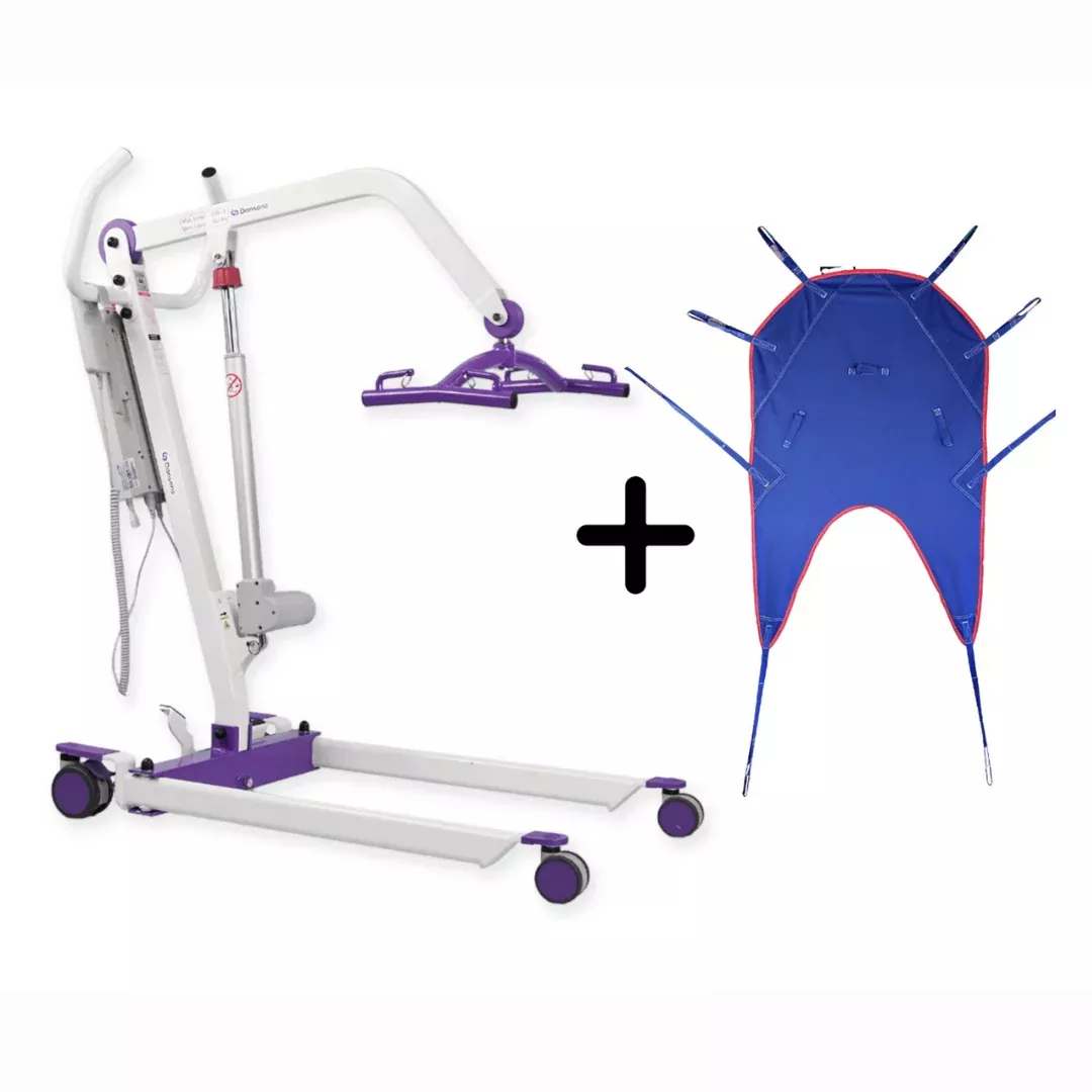 Dansons PL350 Compact Electric Patient Lift with FREE Sling