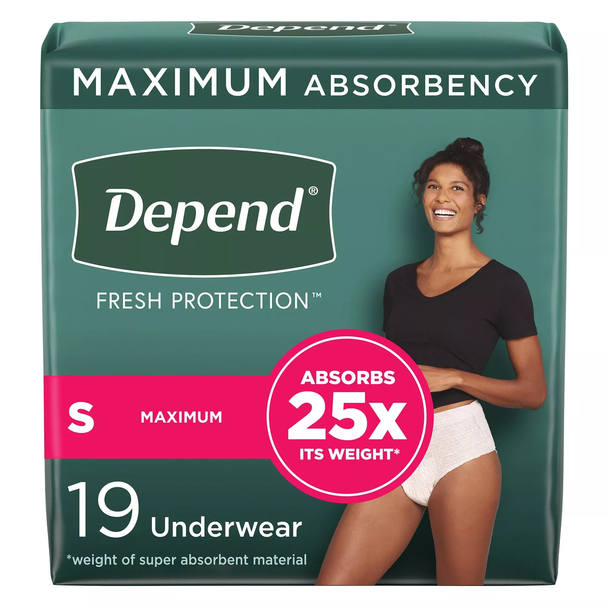 Depend Fresh Protection Protective Underwear For Women