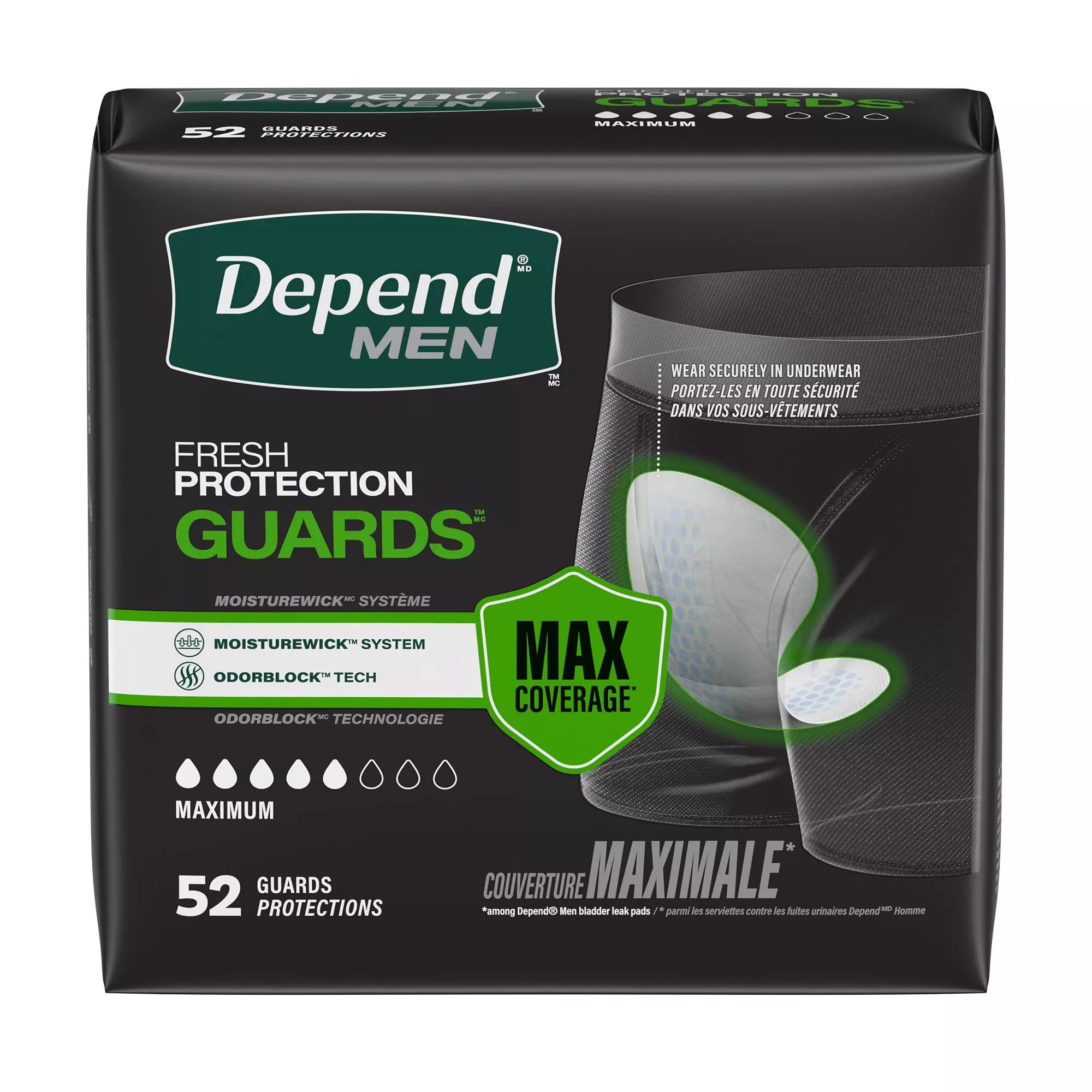 Depend Guards for Men