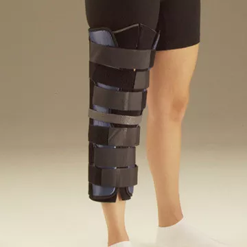 Deroyal A141000 - Tietex Tri-Panel Knee Immobilizer, Universal, 12", 12" - 24" Circumference
