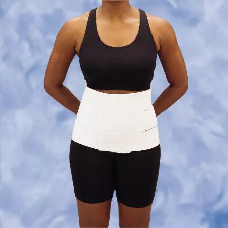 DeRoyal Abdominal Binder DeRoyal Small / Medium Hook and Loop Closure 30 - 45 Inch 12 Inch Unisex