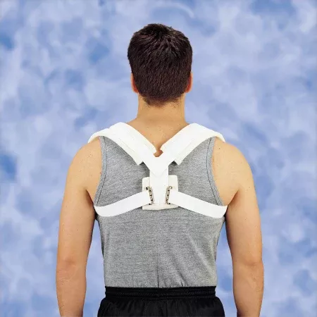DeRoyal Clavicle Strap DeRoyal Large Foam Hook and Loop Closure