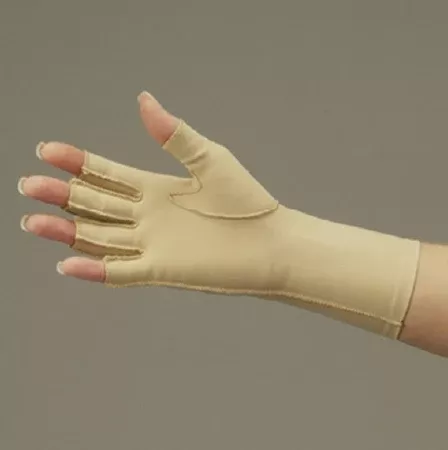 DeRoyal Compression Glove Open Finger Medium Over-the-Wrist Left Hand Stretch Fabric