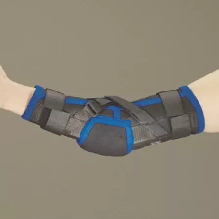 DeRoyal Elbow Brace Hypercontrol Medium Medial and Lateral Hinge Left or Right Elbow 10-11 Inch L