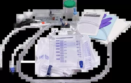 DeRoyal Indwelling Catheter Kit Foley / Temperature Sensing 16 Fr. Balloon