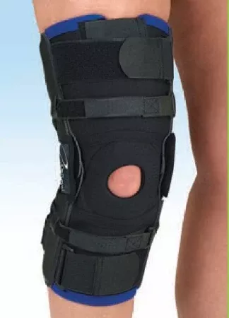 DeRoyal Knee Brace Hypercontrol Medium Wraparound 18 to 20-1/2 Inch Circumference Left or Right Knee