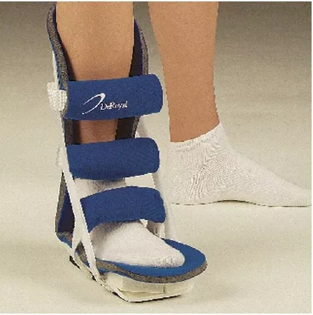 DeRoyal Plantar Fasciitis Night Splint DeRoyal Medium Hook and Loop Closure Female Size 7.5 - 10 / Male Size 6 - 9 Left or Right Foot