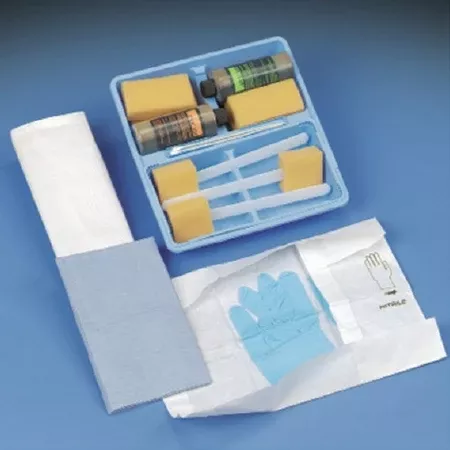 DeRoyal Prep Tray C without Gloves DeRoyal