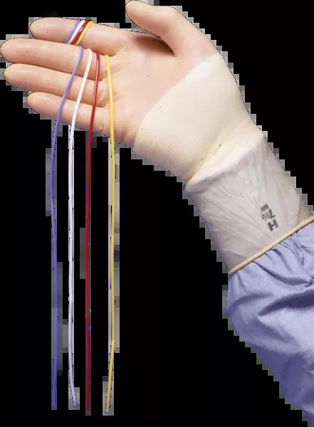 DeRoyal Vessel Loop Mini White Silicone Radiopaque Sterile 0.05 X 16 Inch