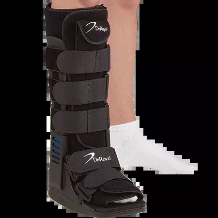 DeRoyal Walker Boot DeRoyal Small Hook and Loop Closure Female Size 5 - 8.5 / Male 3.5 - 7 Foot